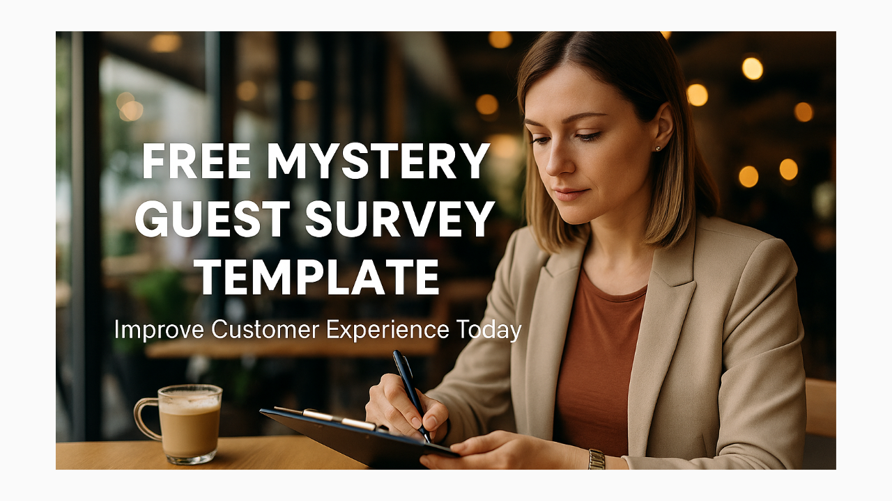 Free Mystery Guest Survey Template