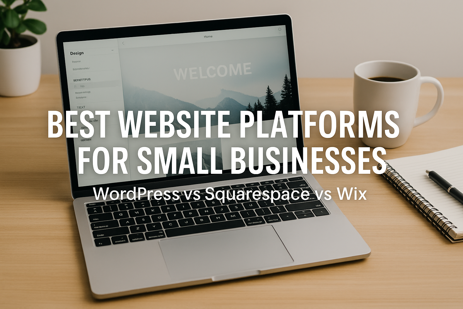 Best Website Platforms for UK Small Businesses (WordPress vs Squarespace vs Wix)