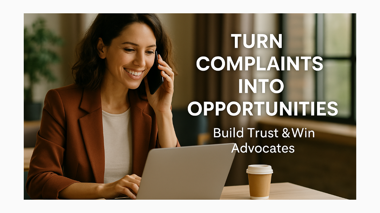 How to Turn Customer Complaints into Opportunities