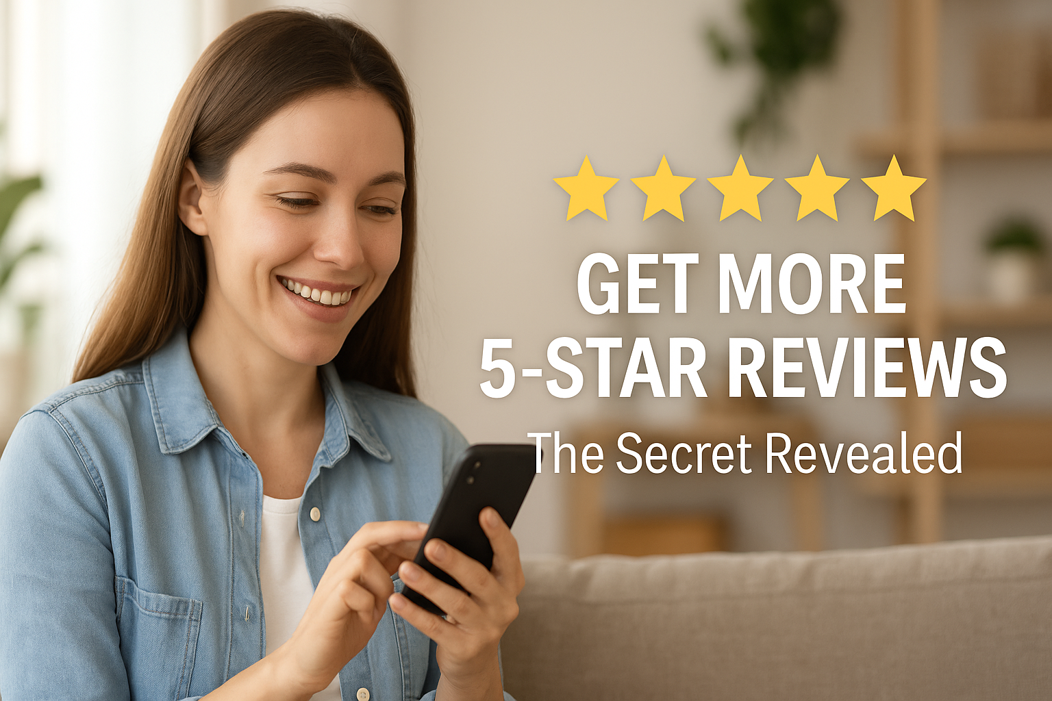 The Secret to Getting More 5-Star Reviews for Your Business